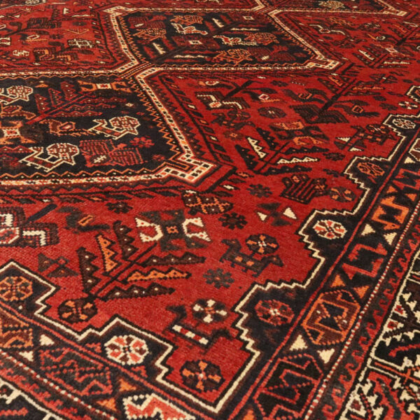فرش دستبافت شیراز (180×275) سانتیمتر-8