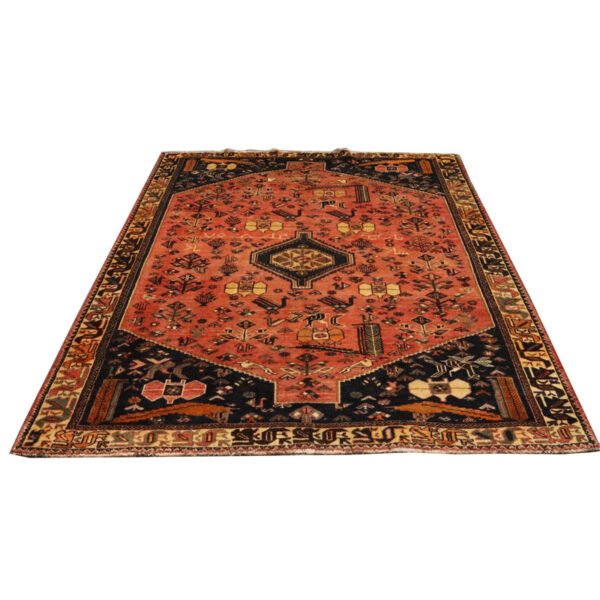 فرش دستبافت شیراز (222×316) سانتیمتر-3