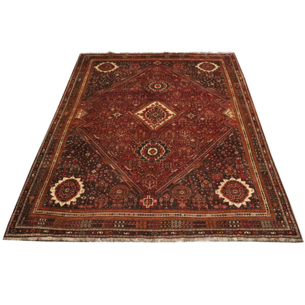 فرش دستبافت قشقایی (218×322) سانتیمتر-3