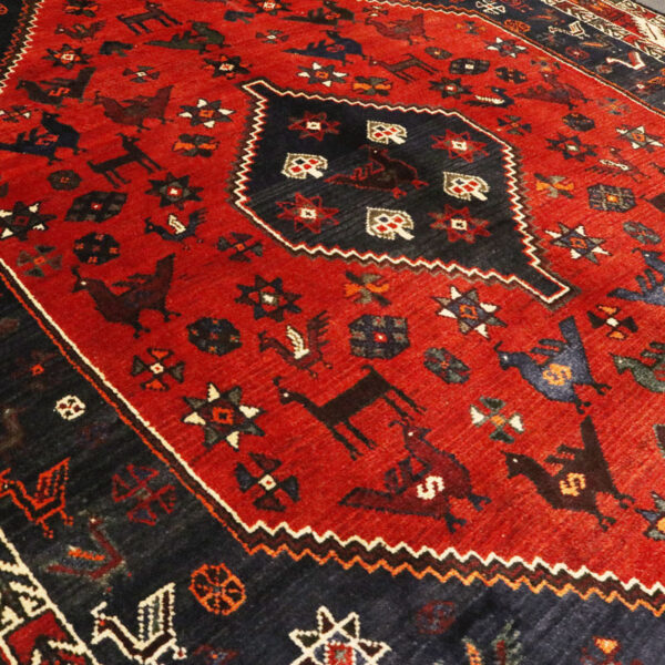 فرش دستبافت شیراز (206×300) سانتیمتر-5
