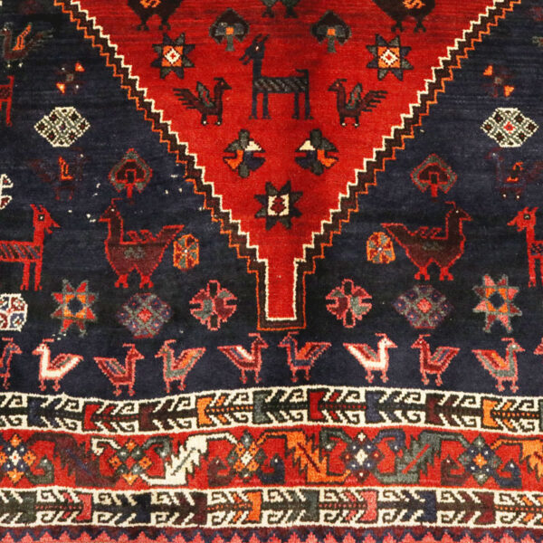 فرش دستبافت شیراز (206×300) سانتیمتر-7