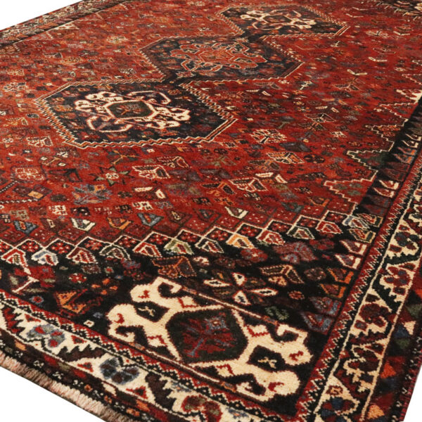 قالیچه دستبافت شیراز (175×265) سانتیمتر-8