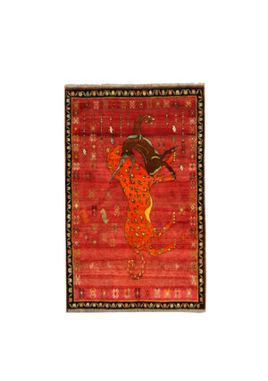 قالیچه دستبافت قشقایی (136×227) سانتیمتر-1