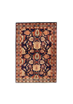 قالیچه دستبافت ورامین (109×158) سانتیمتر-1
