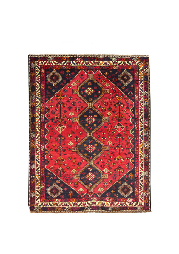 فرش دستبافت شیراز (216×278) سانتیمتر-1