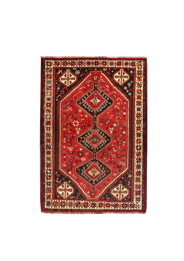 قالیچه دستبافت شیراز (173×251) سانتیمتر-1