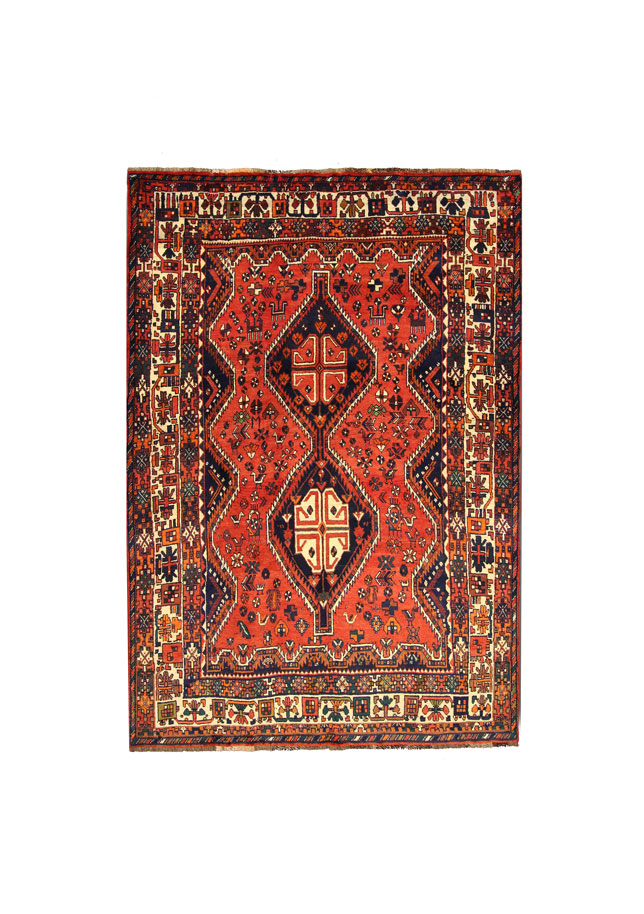 فرش دستبافت شیراز (209×300) سانتیمتر-1