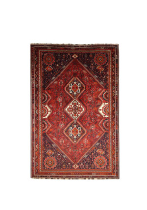 فرش دستبافت قشقایی (219×323) سانتیمتر-1