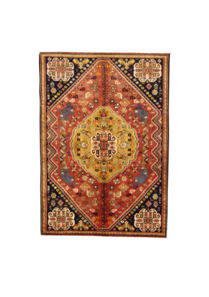قالیچه دستبافت قشقایی (118×196) سانتیمتر-1
