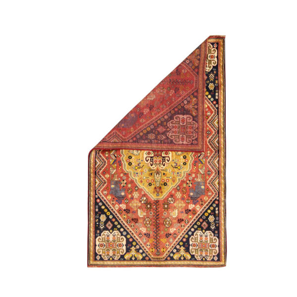 قالیچه دستبافت قشقایی (118×196) سانتیمتر-3