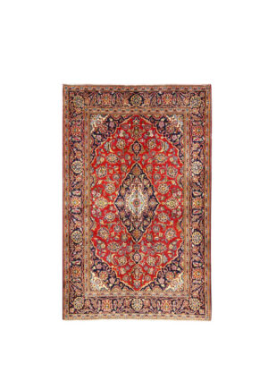 قالیچه دستبافت کاشان (135×219) سانتیمتر-1