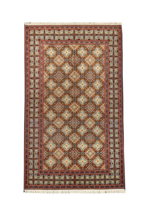 قالیچه دستبافت آنتیک کاشان (133×224) سانتیمتر-1