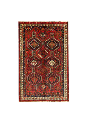 قالیچه دستبافت شیراز (112×173) سانتیمتر-1