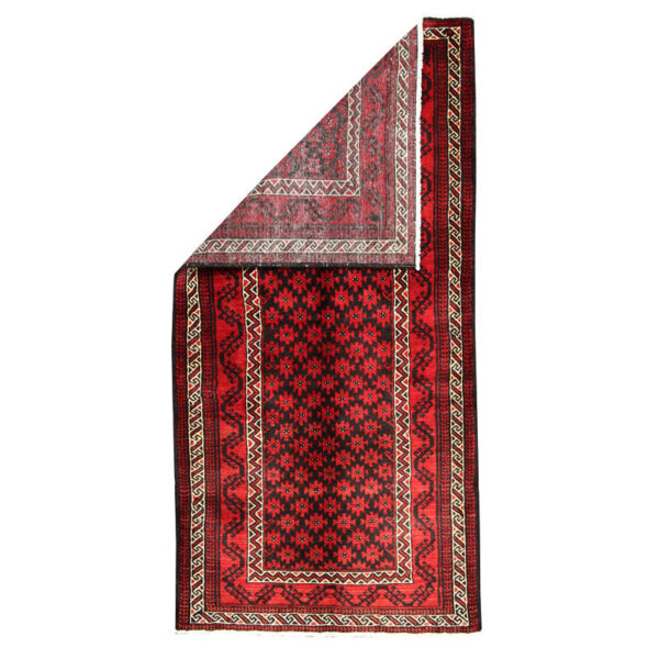 قالیچه دستبافت بلوچ (112×210) سانتیمتر-3