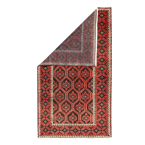 قالیچه دستبافت بلوچ (109×196) سانتیمتر-3