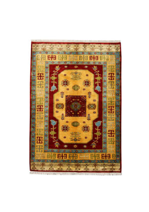 قالیچه دستبافت کردی قوچان (144×200) سانتیمتر1