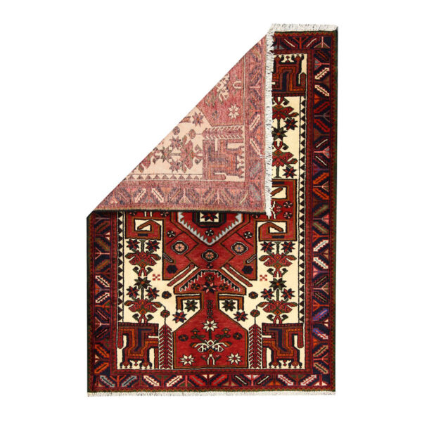 قالیچه دستبافت ساوه (128×183) سانتیمتر-3
