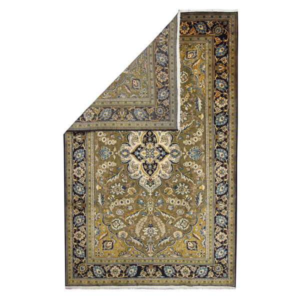 فرش دستبافت قم (197×308) سانتیمتر-3