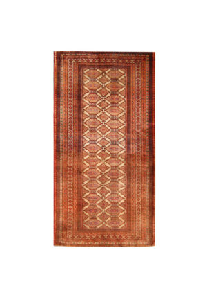قالیچه دستبافت ترکمن (94×174) سانتیمتر-1