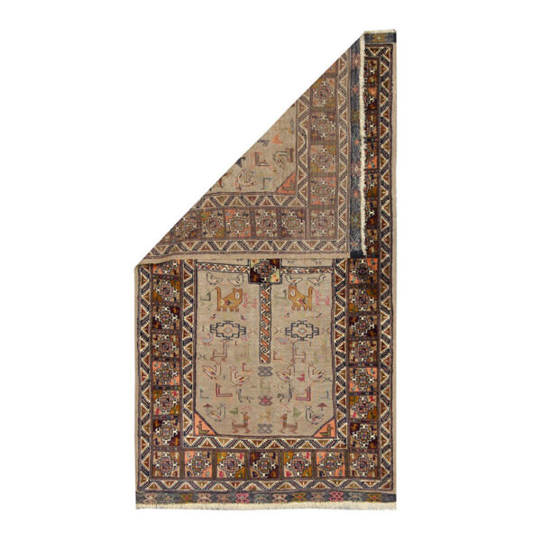 گلیم دستبافت فارس بلوچ (110×200) سانتیمتر-3