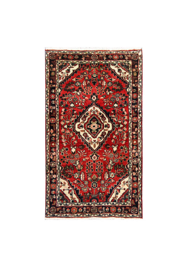 قالیچه دستبافت همدان (78×136) سانتیمتر-1