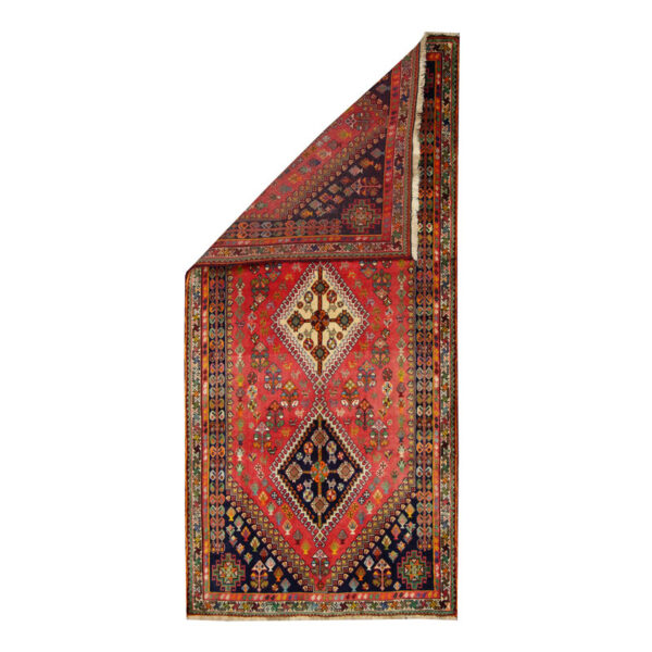 قالیچه دستبافت قشقایی (95×205) سانتیمتر-3