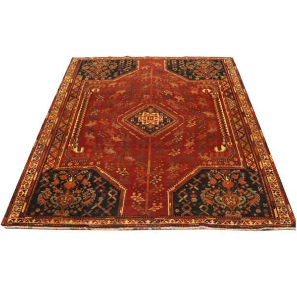 فرش دستبافت قشقایی (220×302) سانتیمتر-3