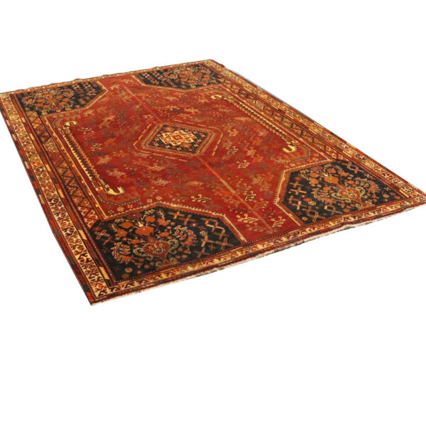 فرش دستبافت قشقایی (220×302) سانتیمتر-4