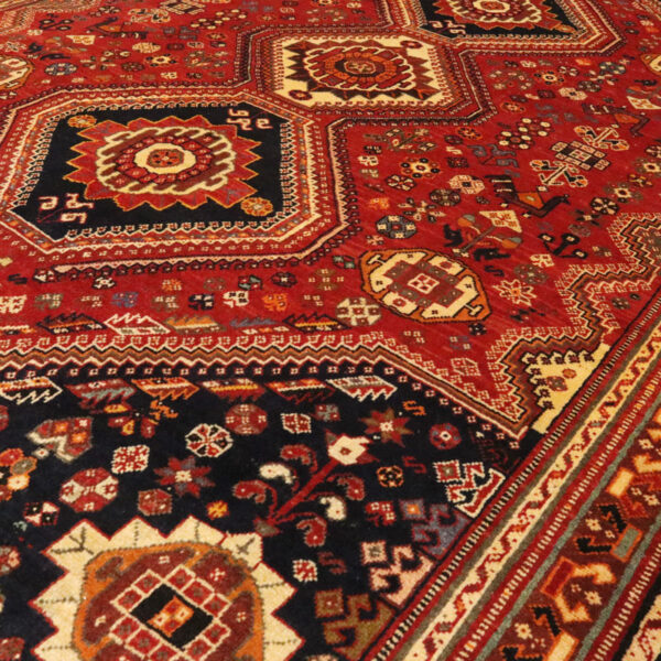 فرش دستبافت قشقایی (180×278) سانتیمتر-8