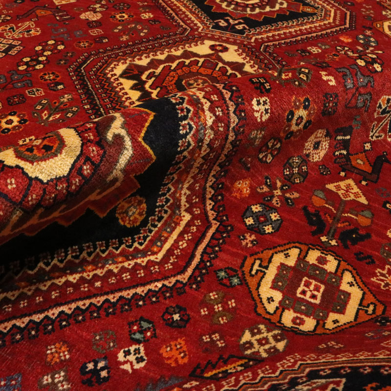فرش دستبافت قشقایی (180×278) سانتیمتر-2