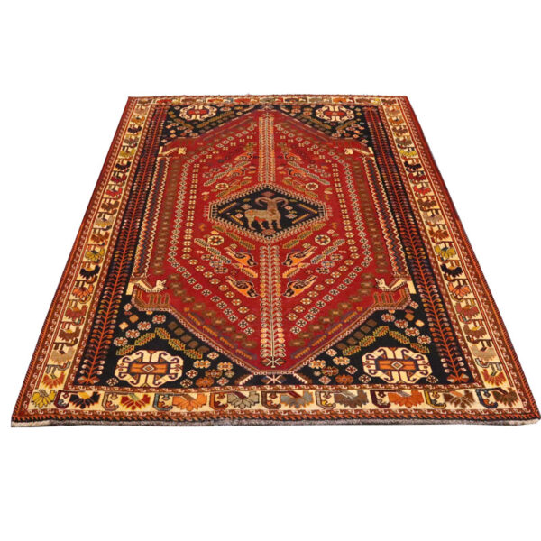 فرش دستبافت قشقایی (197×292) سانتیمتر-3