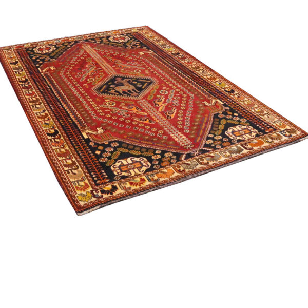 فرش دستبافت قشقایی (197×292) سانتیمتر-4