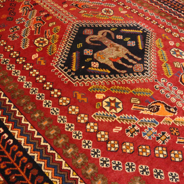 فرش دستبافت قشقایی (197×292) سانتیمتر-5