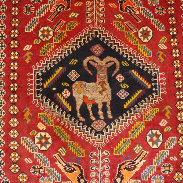 فرش دستبافت قشقایی (197×292) سانتیمتر-6