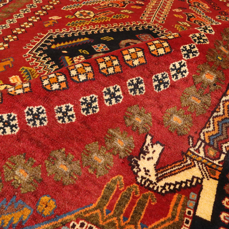 فرش دستبافت قشقایی (197×292) سانتیمتر-2