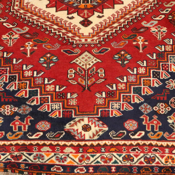 فرش دستبافت شیراز (217×296) سانتیمتر-7