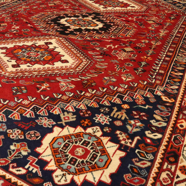 فرش دستبافت شیراز (217×296) سانتیمتر-8