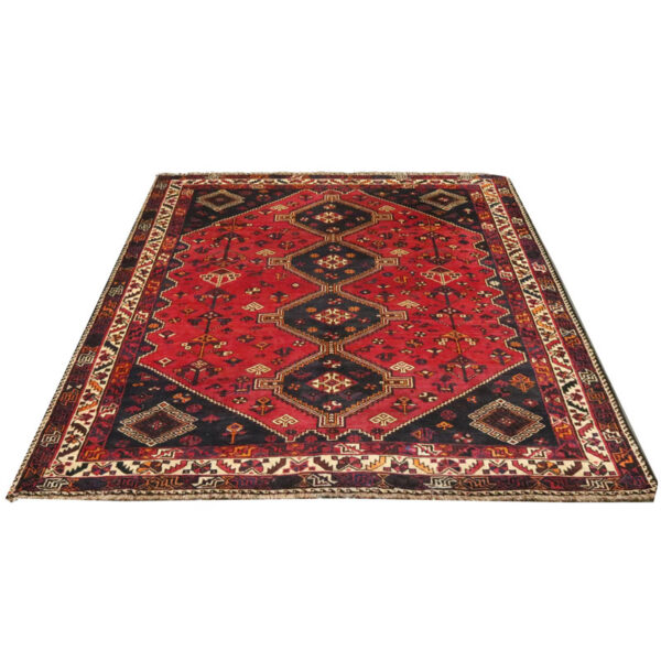 فرش دستبافت شیراز (216×278) سانتیمتر-3