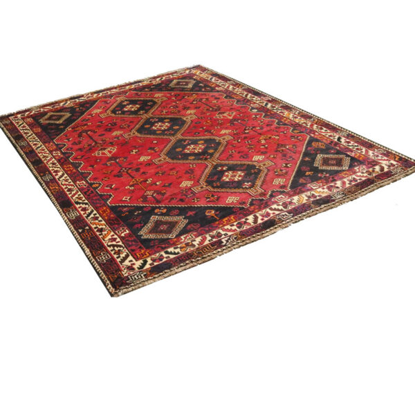 فرش دستبافت شیراز (216×278) سانتیمتر-4