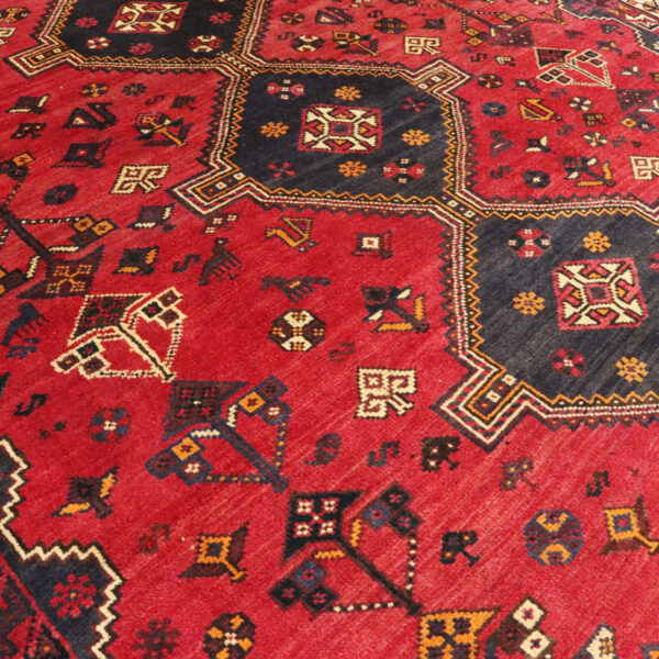فرش دستبافت شیراز (216×278) سانتیمتر-5