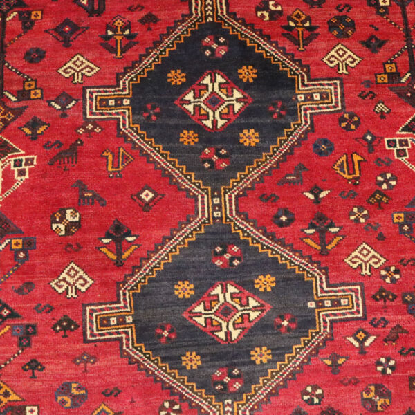 فرش دستبافت شیراز (216×278) سانتیمتر-6