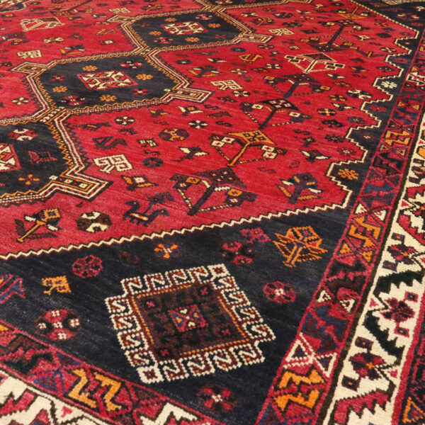 فرش دستبافت شیراز (216×278) سانتیمتر-8