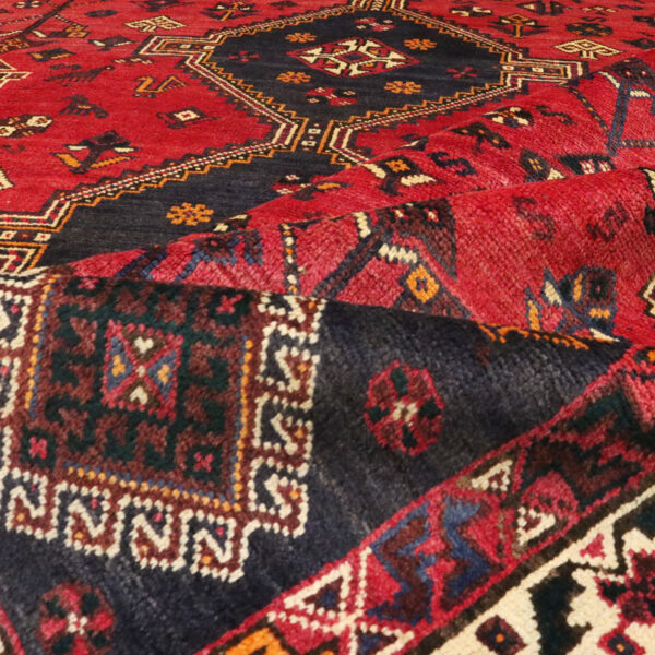 فرش دستبافت شیراز (216×278) سانتیمتر-2