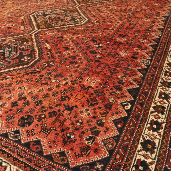 فرش دستبافت شیراز (218×301) سانتیمتر-8