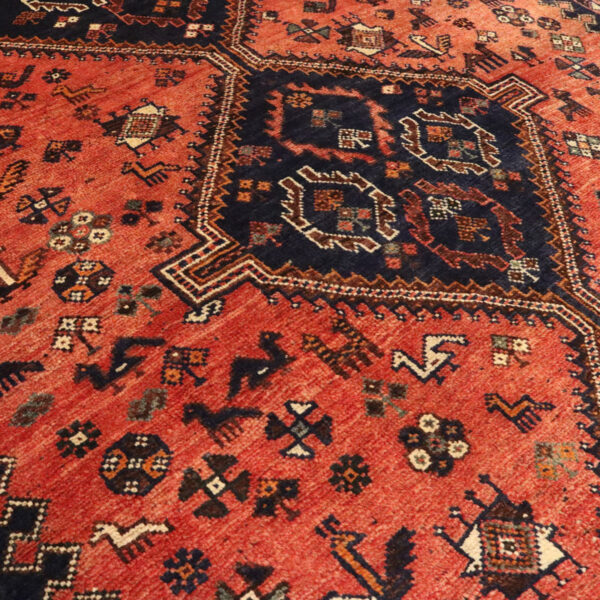 فرش دستبافت شیراز (218×301) سانتیمتر-5