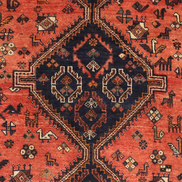 فرش دستبافت شیراز (218×301) سانتیمتر-6