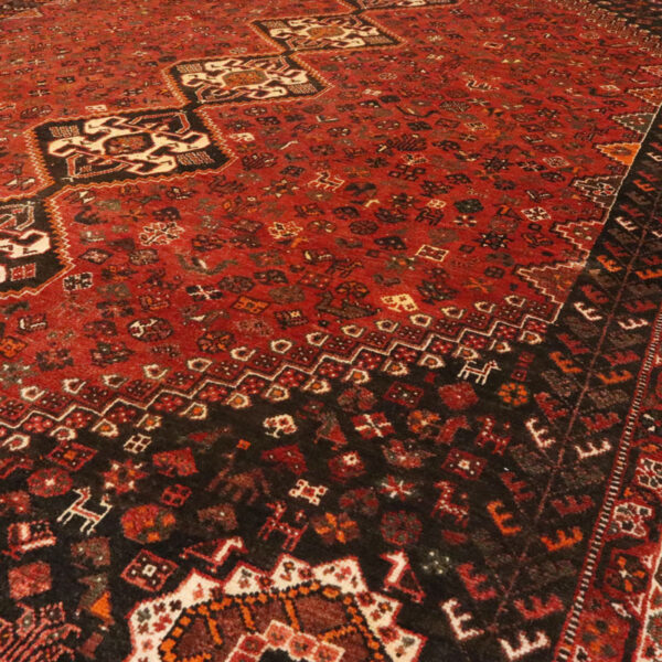 فرش دستبافت شیراز (220×316) سانتیمتر-8