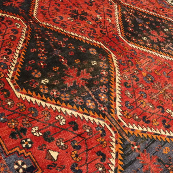 فرش دستبافت شیراز (207×286) سانتیمتر-5