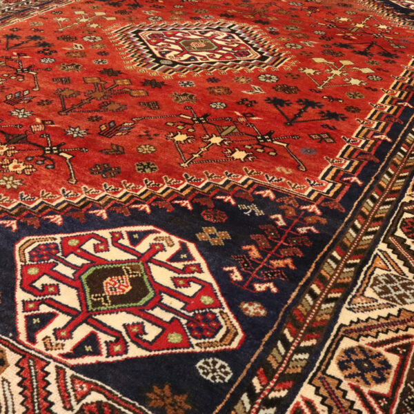 قالیچه دستبافت شیراز (223×302) سانتیمتر-8