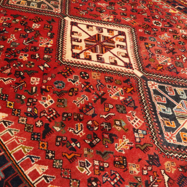 فرش دستبافت شیراز (195×283) سانتیمتر-5